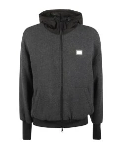 Dolce & Gabbana Logo Plaque Bomber