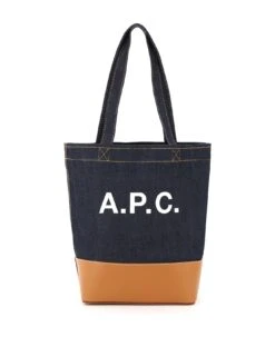 A.P.C. Axelle Denim Small Tote Bag