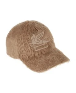 Etro Fur Coated Baseball Cap