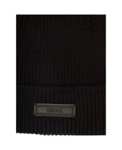 Versace Beanie Logo Pelle -Italist Store 4f4d15140d551e150388cceec26764ef