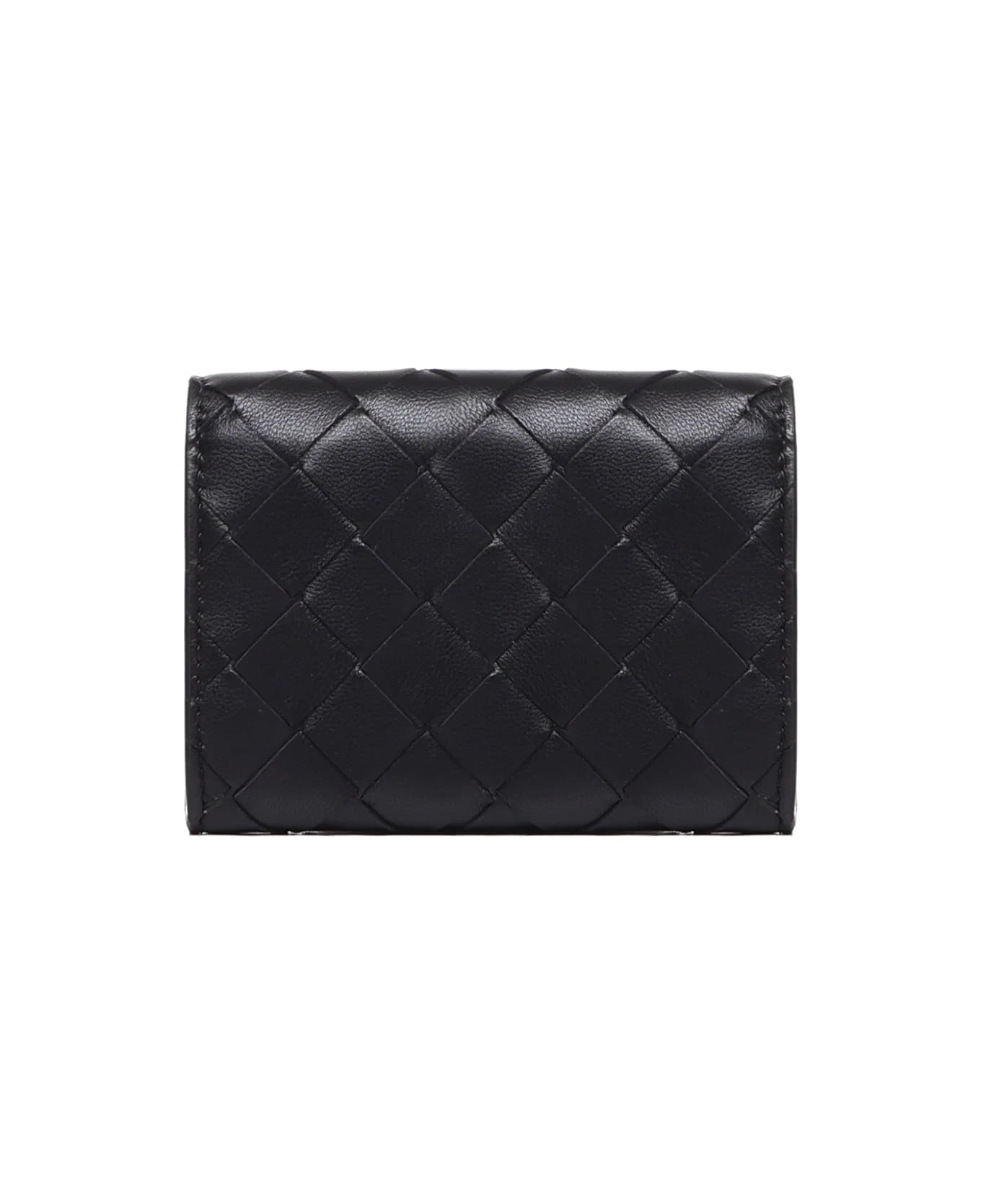 Bottega Veneta Interwoven Tri-fold Wallet With Zip 4 Bottega Veneta Interwoven Tri-fold Wallet With Zip - Image 4