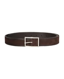 Orciani Dark Brown Double Sport Hunting Belt