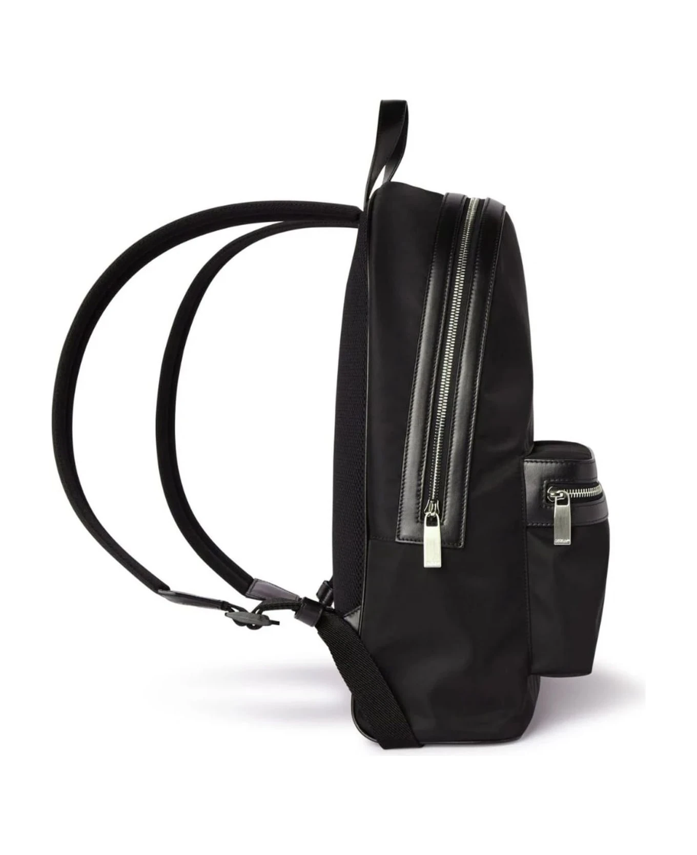 Off-White Black Core Round Logo-print Backpack 4 Off-White Black Core Round Logo-print Backpack - Image 4