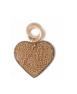 Borbonese Heart Keychain