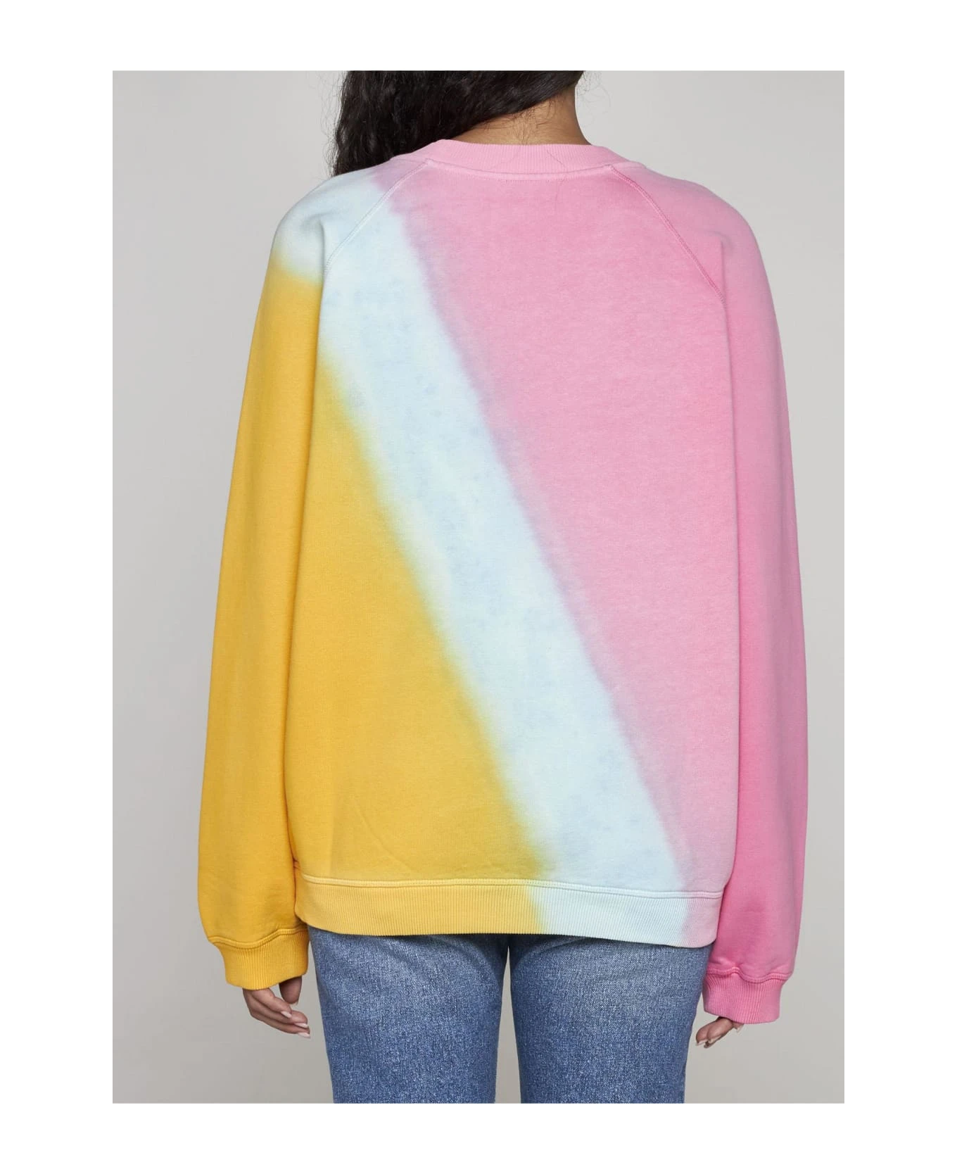 Chloé Color-block Cotton Sweatshirt 4 Chloé Color-block Cotton Sweatshirt - Image 4