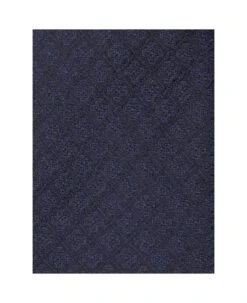 Blue Classic-style Tie With Geometric Pattern In Silk Man -Italist Store 5715b11f2c6f3f0faacb75869c5d1da5