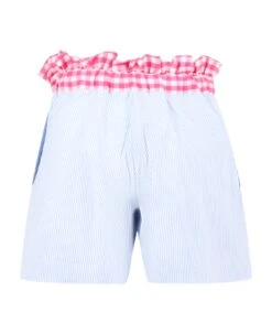 MSGM Multicolor Shorts For Girl With Black Logo -Italist Store 575c738a7071f4cfd8139105f869046b