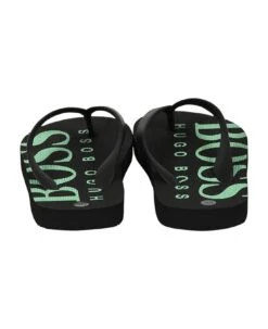 Hugo Boss Black Flip Flops For Boy With Logo -Italist Store 587c39542d964d3fa762cf1ee5ac365a
