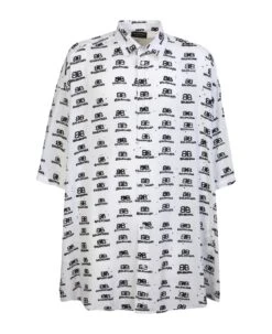 Balenciaga White Oversize Shirt