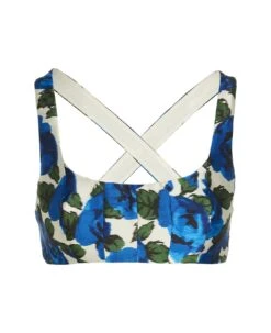 Philosophy Di Lorenzo Serafini Printed Cropped Top