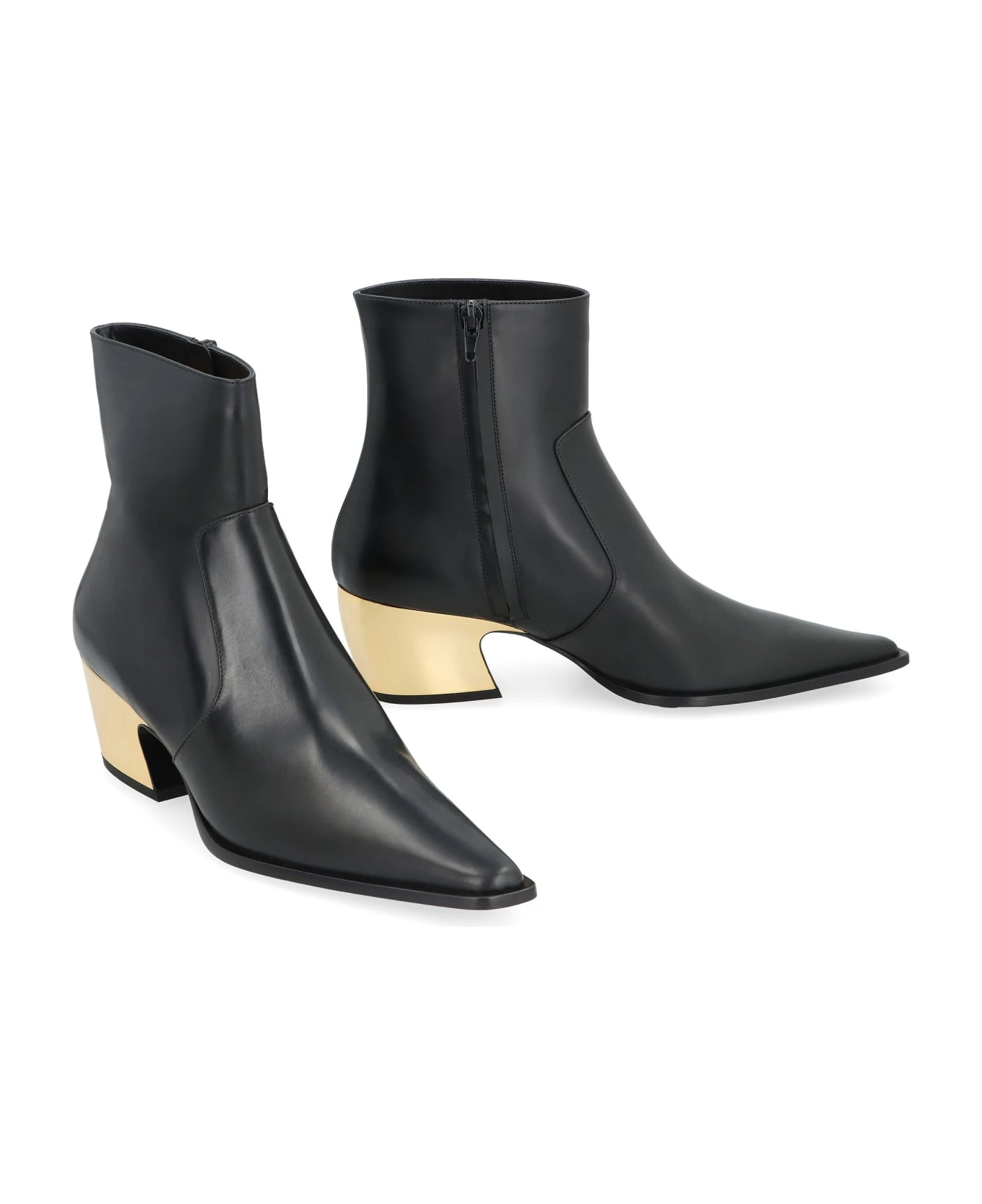 Bottega Veneta Tex Leather Ankle Boots 3 Bottega Veneta Tex Leather Ankle Boots - Image 3