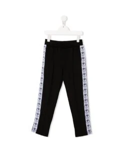 MOSCHINO Black Suit In Polyester And Logo Finish