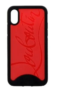 Christian Louboutin Black/red Rubber Cover