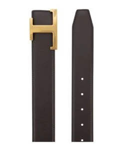 Tod's Timeless T Reversible Leather Belt -Italist Store 5f565084fac75bea96247c074571e3ba