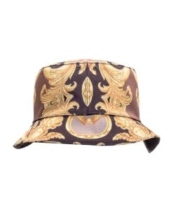 Versace Baroque Bucket Hat -Italist Store 5f8235877c4d55ac7d5e8f6ae2a8f1e3