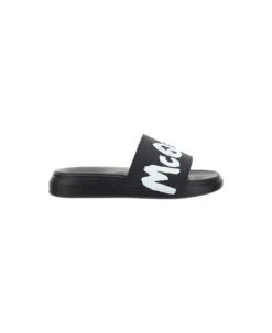 Alexander McQueen Graffiti Rubber Pool Slides