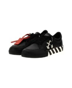 Off-White Low Vulcanized Lace-up Sneakers -Italist Store 6177b87696ac721a88e4b63a6f9c8338