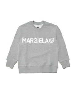 Mm6s61u Sweat-shirt Maison Margiela Cotton M Nge Ccrew-neck Sweatshirt With Logo