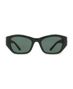 Bb0311sk Shiny Solid Dark Green Sunglasses