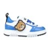 MOSCHINO Light Blue Sneakers For Boy With Teddy Bear And Logo