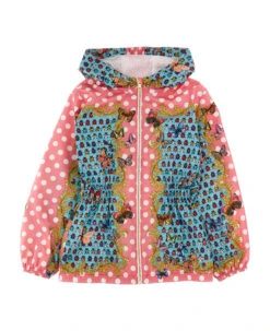 Versace 'heritage Butterflies & Ladybugs Kids' Capsule La Vacanza Hooded Jacket
