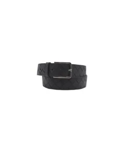 Bottega Veneta Leather Belt With Woven Pattern