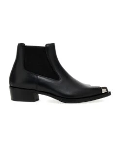 Alexander McQueen 'punk' Chelsea Boots