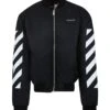 Off-White Black Jacket For Boy With Logo