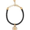 Versace Medusa Biggie Leather Bracelet