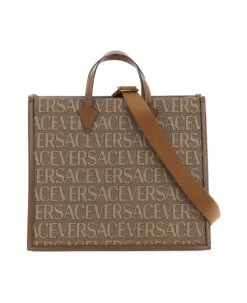 Versace Allover Shopper Bag