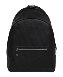 FENDI Chiodo Shadow Diagonal Backpack