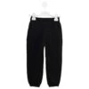 Black Cotton Jogger With Logo Balenciaga Kids Boy