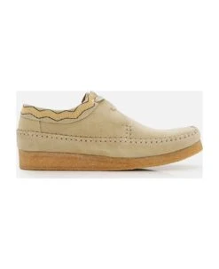 Clarks "weaver" Suede Lace-up Shoes