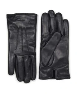 Giorgio Armani Leather Gloves Man