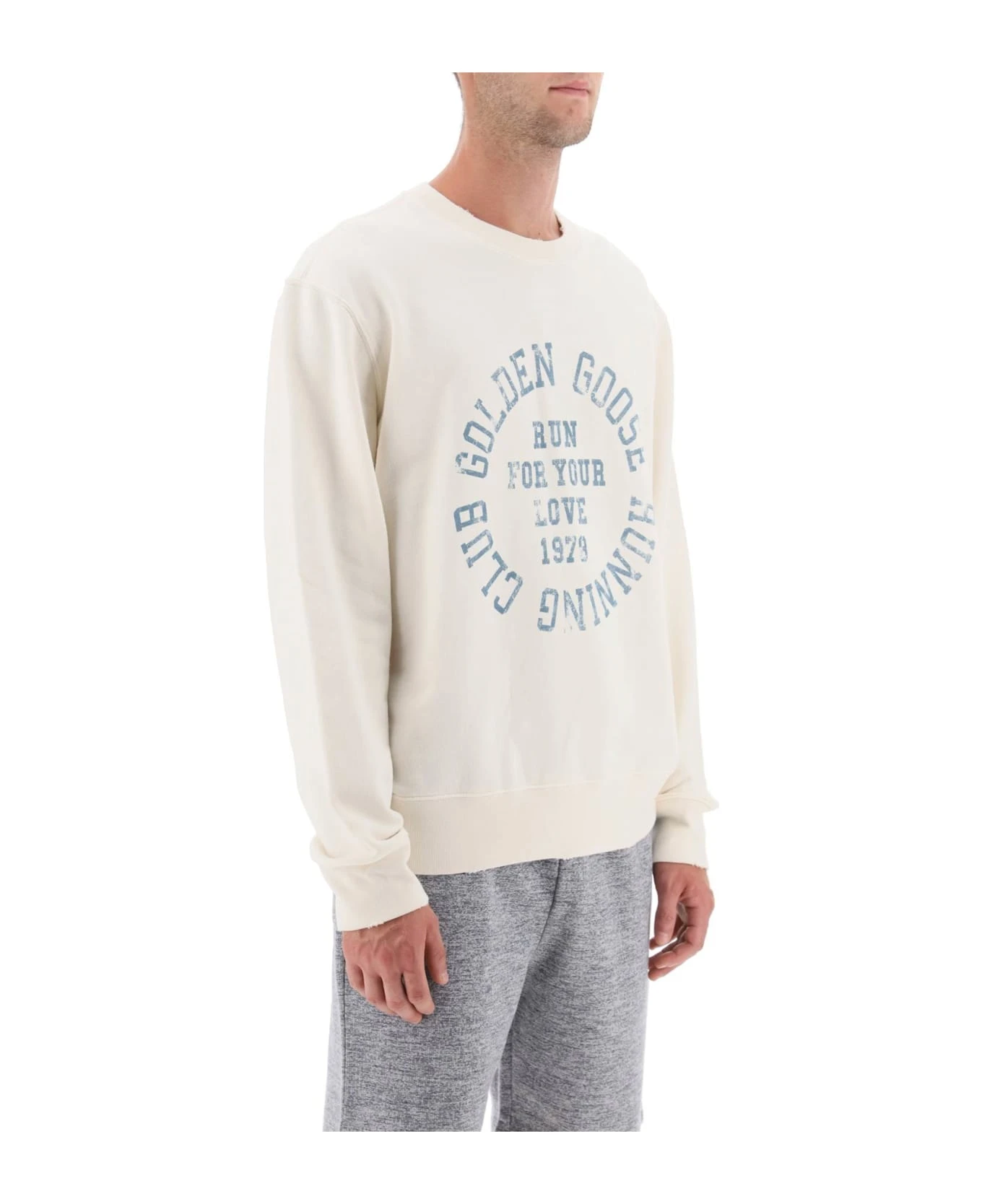 Golden Goose 'archibald' Sweatshirt With Print 2 Golden Goose 'archibald' Sweatshirt With Print - Image 2