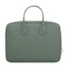 Valextra My Logo Leather Briefcase