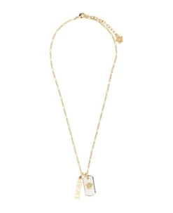 Versace Collana Logata Con Charm