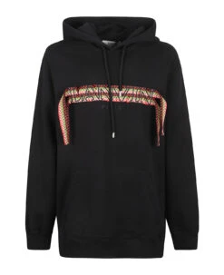 Lanvin Curb Laced Oversized Hoodie
