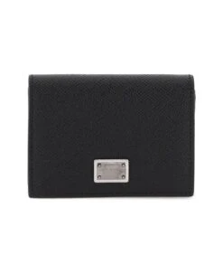 Dolce & Gabbana Dauphine Leather Card Holder