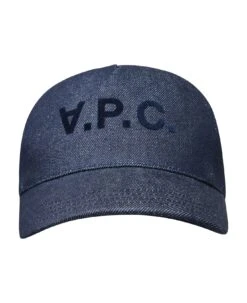 A.P.C. Blue Cotton Eden Hat