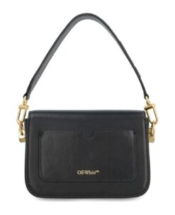 Off-White Blinder Leather Shoulder Bag -Italist Store 6e9cb0e849a60f1a8881244b10d7390d