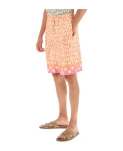 Versace Allover Silk Shorts -Italist Store 6f21e7cf0354c30dfca817a1d976f5b8