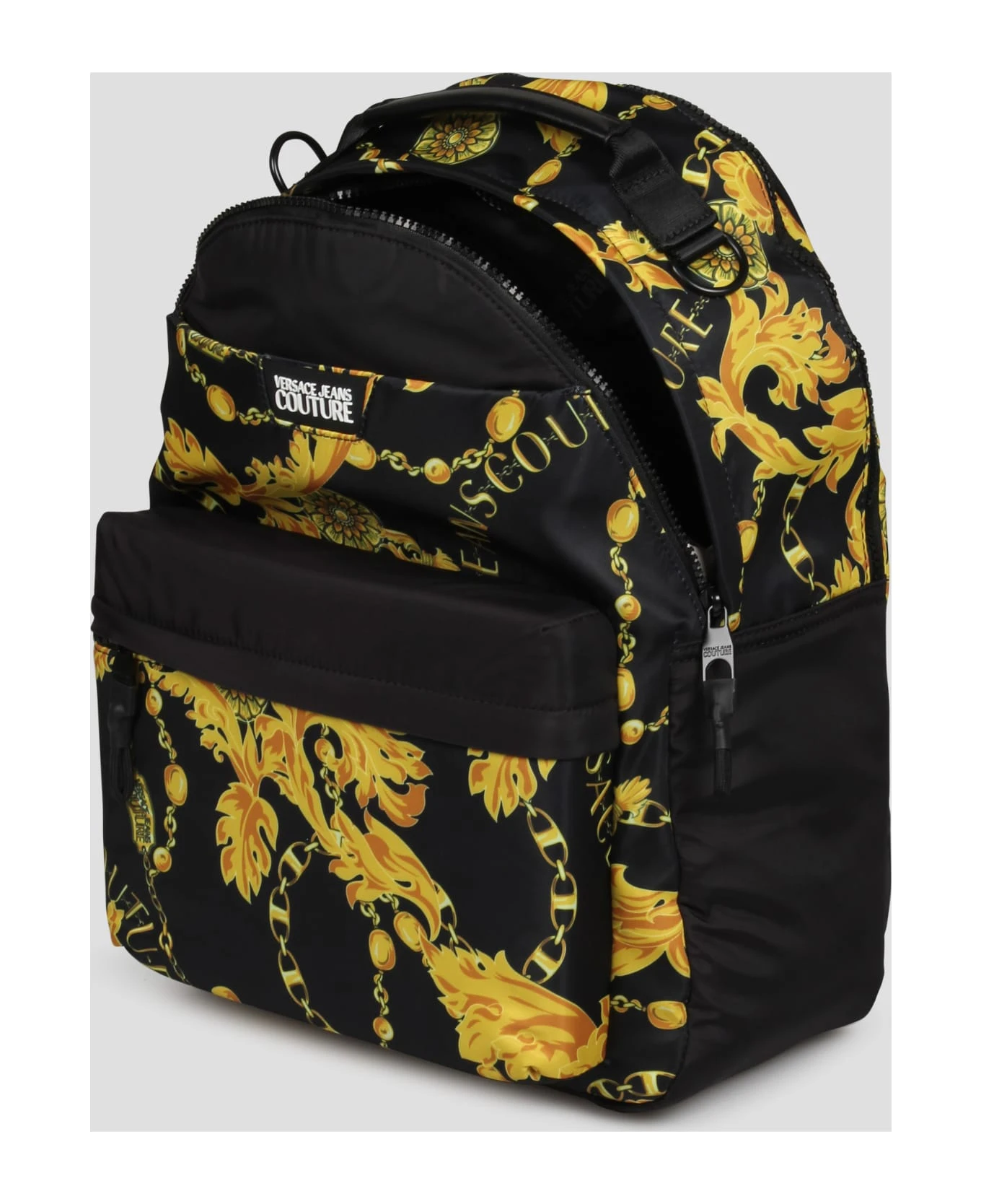 Versace Jeans Couture Chain Couture Nylon Print Backpack 3 Versace Jeans Couture Chain Couture Nylon Print Backpack - Image 3