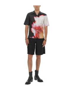 Alexander McQueen Hawaiian Shirt -Italist Store 701a4571be15ff1d644957ab724e48a7