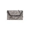 STELLA MCCARTNEY Falabella Mini Bag In Black And White Bouclé