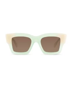 Jacquemus Les Lunettes Baci - Light Green Sunglasses