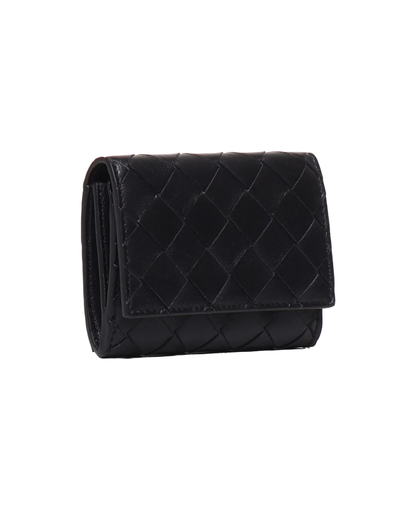 Bottega Veneta Interwoven Tri-fold Wallet With Zip 3 Bottega Veneta Interwoven Tri-fold Wallet With Zip - Image 3