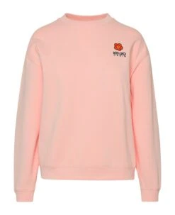 Kenzo Rose Cotton Sweatshirt