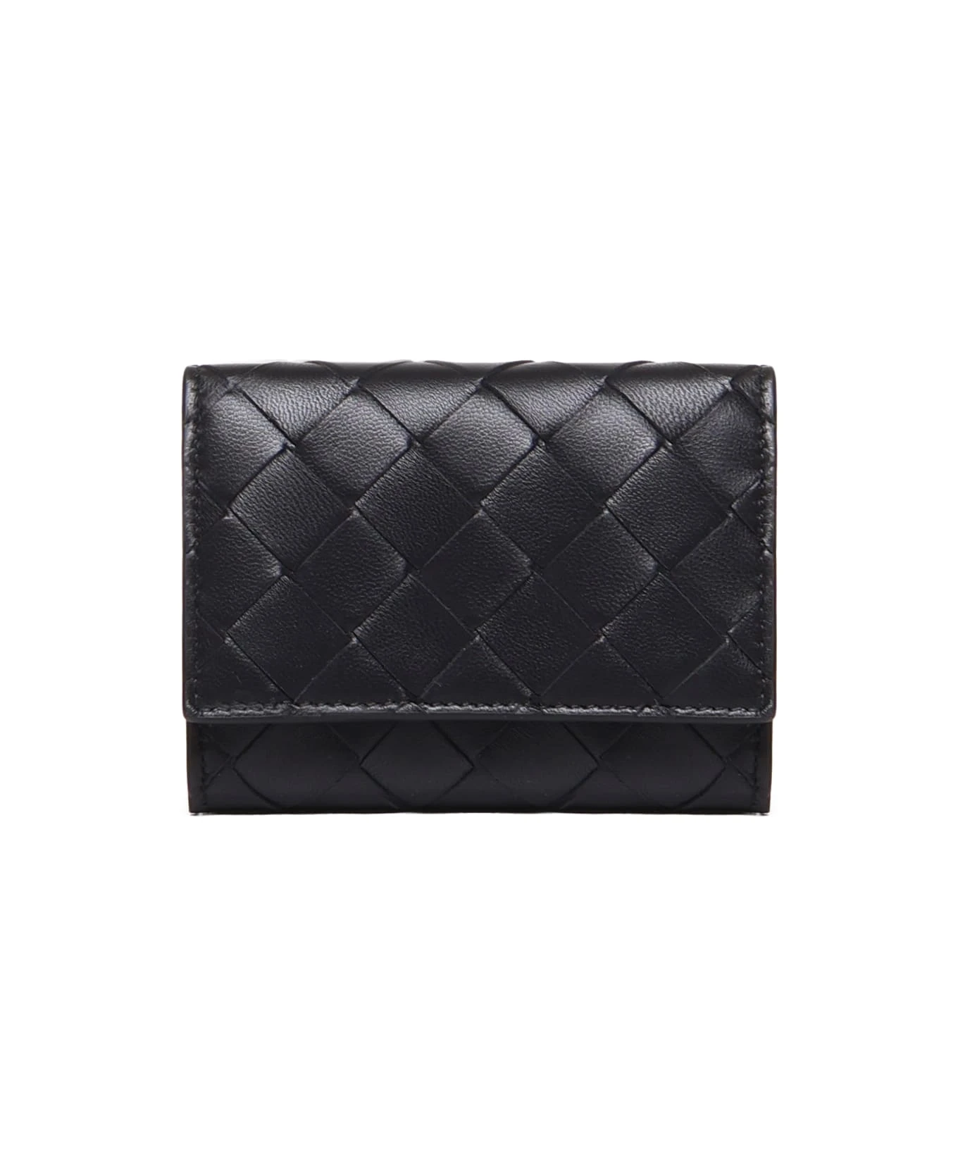Bottega Veneta Interwoven Tri-fold Wallet With Zip 1 Bottega Veneta Interwoven Tri-fold Wallet With Zip