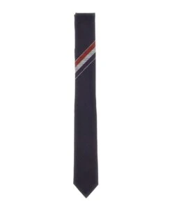 "classic Necktie Rwb Stripe" Wool Tie